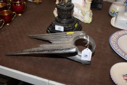 A vintage car bonnet mascot, circa 1951/52 from a