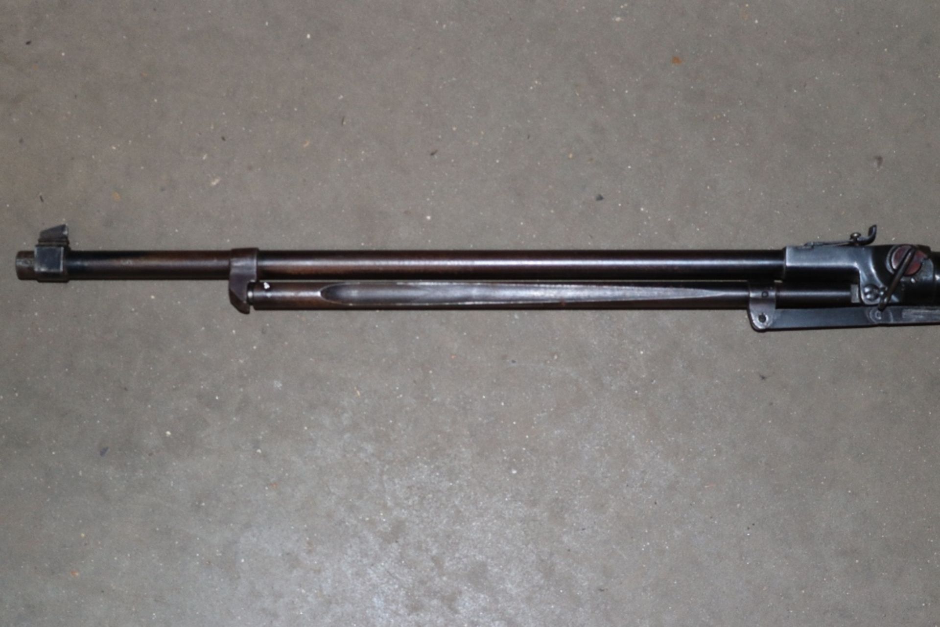 A Relum Tornado .22 air rifle and sight AF