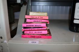 A quantity of erotic film reels