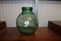 A glass carboy