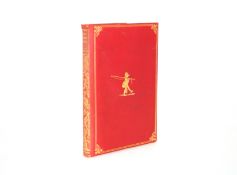 Now We Are Six, A.A. Milne, published by Methuen & Co. Ltd. 1927 Deluxe red leather bound edition