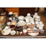 A collection of Duchess 'Ivy Leaf' decorated tea w