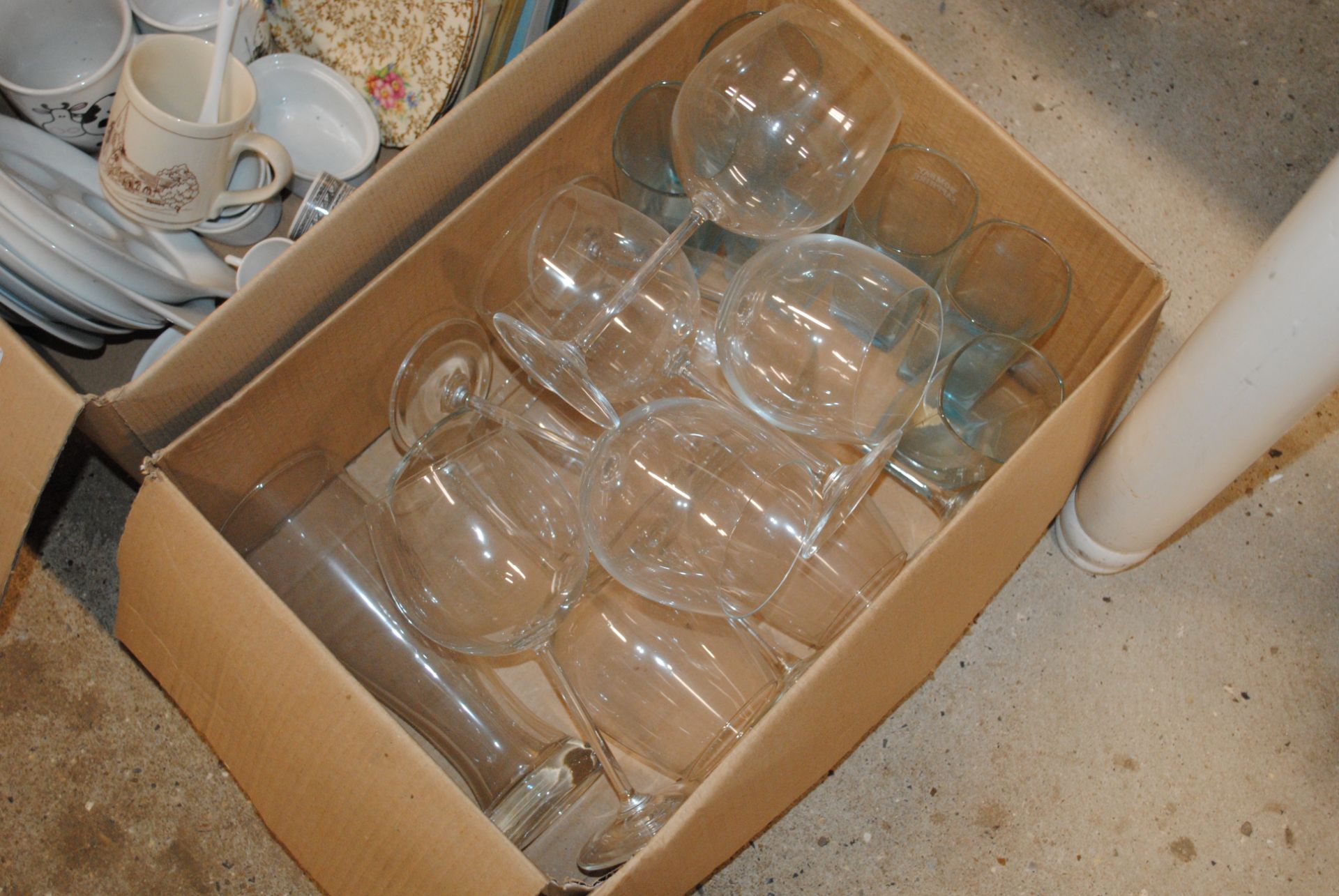 Two boxes of glass and china - Image 2 of 3
