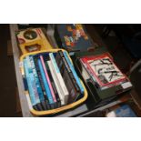 Two boxes of various books to include military etc