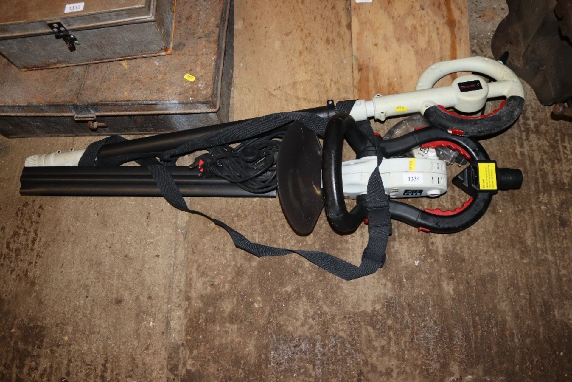 An Eckman electric hedge trimmer