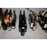 Three bottles of La Marchesana white wine, seven bottles of The Ned Skyscraper 2024 Sauvignon