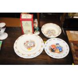 A quantity of Royal Doulton 'Bunnykins' and a boxed Royal Doulton 'Bunnykins' figure 'Boy Skater'