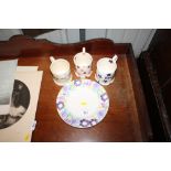 Three Emma Bridgewater mugs including seabirds example AF and a daisy chain plate