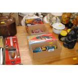 A Fantastic & Co wind up Bugatti T-35 racer in box and a Fantastic & Co wind up motorcycle and