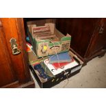 Two boxes of books to include William Shakespeare, Poetic Works of John Milton, Charles Dickens