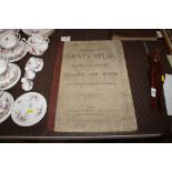 Cassells County Atlas comprising upwards of 50 beautifully engraved and coloured maps of the