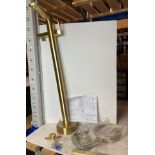 Camden floor standing bath shower mixer in brushed brass (CWH Ref: E06)