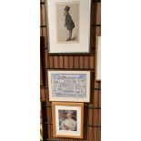 Chaim Soutine framed print 'Pastry Cook of Cagnes' 27cm x 19cm,