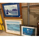 Brian D Morgan collection, framed photo print of Arnold Palmer at St.