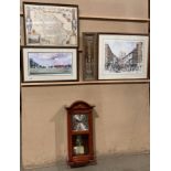 John Sibson, framed limited edition print 'Petergate, York', 36cm x 46cm, signed in pencil and no.