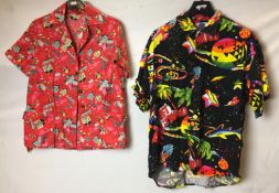 Two ladies shirts;