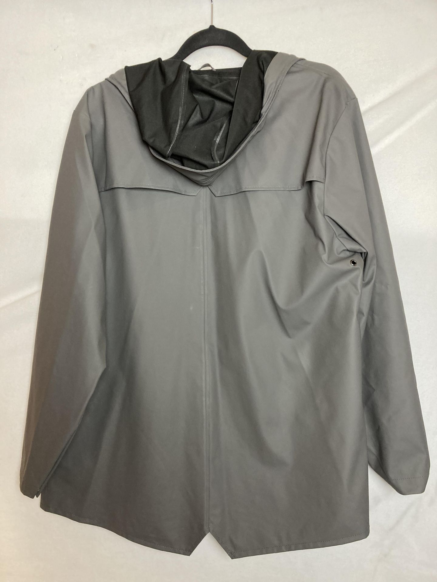 Rains grey waterproof jacket, - Image 3 of 3