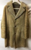 Moorlands gents sheepskin coat,