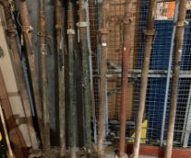 10 x assorted Acrow props (CWH REF: RD2) Further Information *** Please note: This