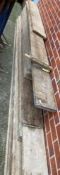 17 x assorted scaffold boards; 1.7m, 2.4m, and 3.
