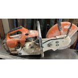 Stihl T5400 petrol stone saw complete with blade - please note: no pull cable (CWH REF: RD2)