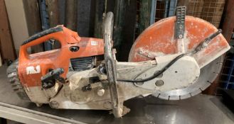 Stihl T5400 petrol stone saw complete with blade (CWH REF: RD2) Further Information