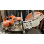 Stihl T5400 petrol stone saw - please note: no blade,