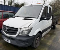MERCEDES-BENZ SPRINTER 313 CDI TIPPER VAN - Diesel - White. On the instructions of: HMRC.