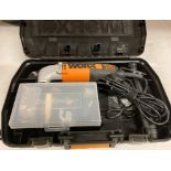 Worx high frequency multi-function tool in case (K03)