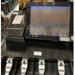 A Casio V-R200-BD touch-screen cash register with cash drawer (CWH REF: P10) Further