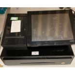 A Casio V-R200-BD touch-screen cash register with cash drawer (CWH REF: P10) Further