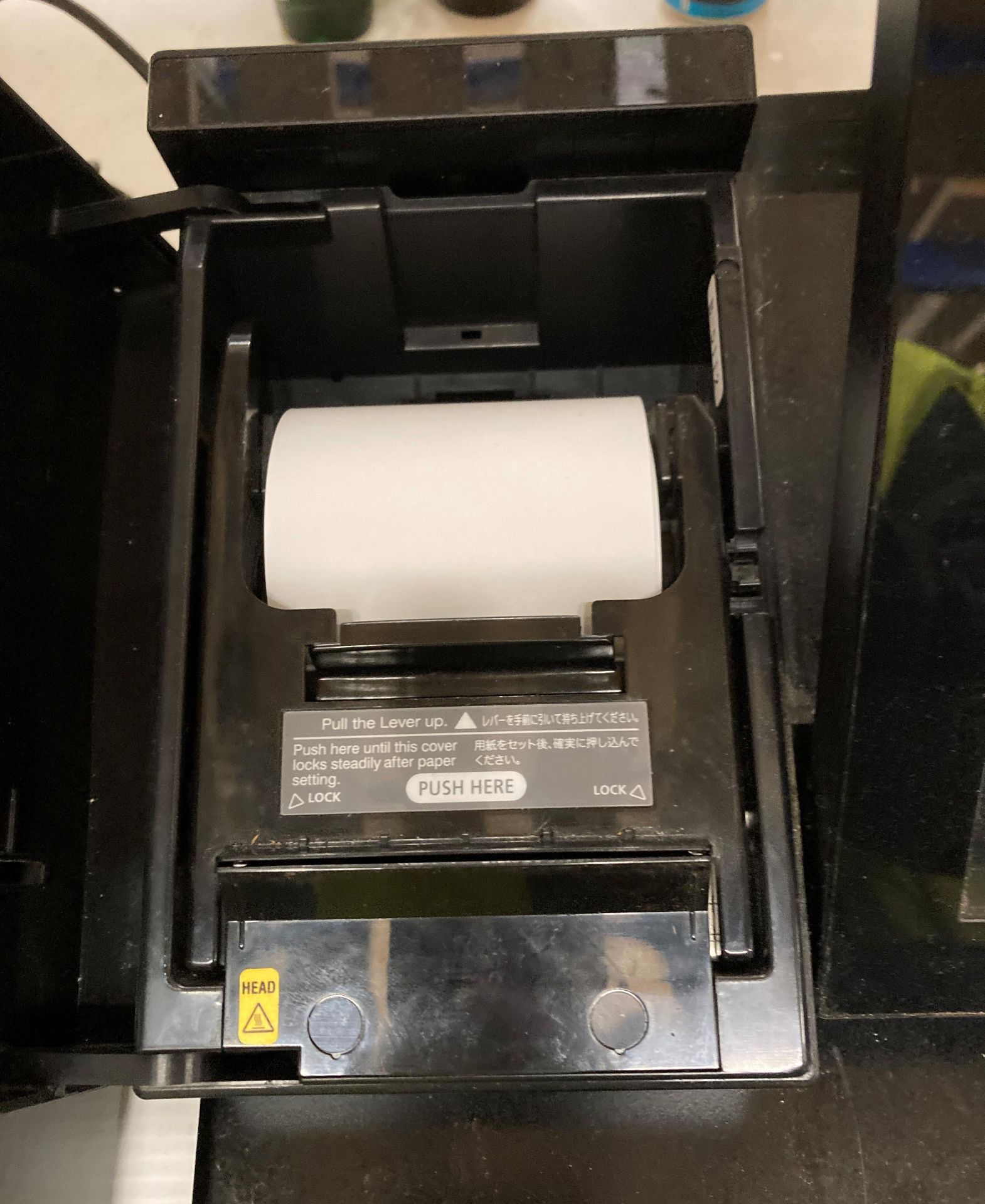 A Casio V-R200-BD touch-screen cash register with cash drawer (CWH REF: P10) Further - Image 3 of 4