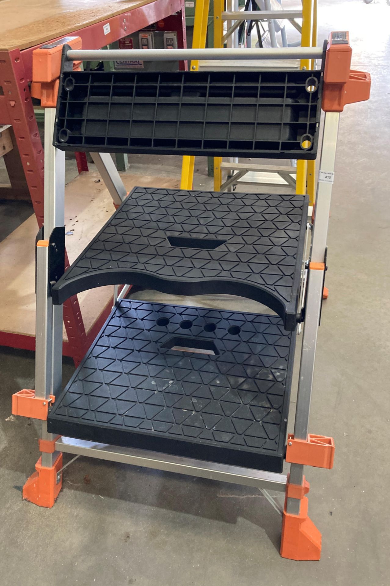 A Batavia heavy duty folding workbench/ladder (CWH Ref: DT)