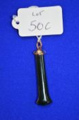 Jade Pendant with 9ct Gold Mount