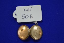 9ct Gold Locket ~5.1g gross