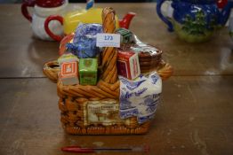 Ringtons Picnic Basket Novelty Teapot