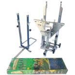 A Tacx bicycle wheel truer, and a Kestrel Engineering bike centring gauge. (2)