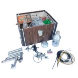 Bicycle spares, including free wheel hub unit, front derailleur set, Philips wheel hub, etc. (1