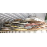 Bicycle wheels, including Mavic, Ambra Superga, wooden wheels, etc. (a quantity)