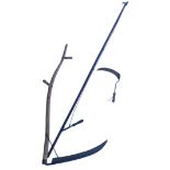 Various tools, comprising a Tyzack & Sons and Turner of Sheffield scythe, loppers, and a hand