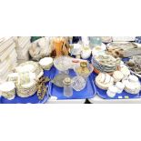 Housewares, ceramics and glassware, to include a Royal Albert Garden part tea set, a pewter