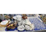 Ceramics and glassware, to include a Sone China Japanese part tea set, including teapot, cups,