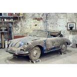 1962 Porsche 356 B S-75 Reutter Cabriolet Matching numbers, UK-supplied ‘barn find’ example