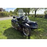 1955 Vincent Black Prince/Watsonian Combination