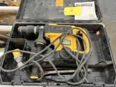DeWalt D25501 SDS hammer drill 110v in carry case