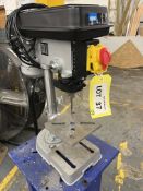 Draper Storm Force 13mm dia/240v pillar type bench drill, Serial No: 23120383 (2023); Sealey BG150CX