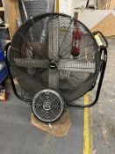 Sealey HVD42B 100cm dia high velocity drum fan; Seabreeze Turbo Air 30cm fan