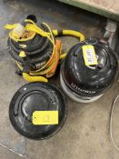 Numatic vacuum cleaner x 2; VTUF Hepa H13 99.9% vacuum cleaner x 1