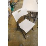 1 LIFETIME FOLDING CHAIR RRP Â£29