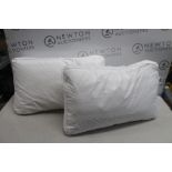 1 PAIR OF SNUGGLEDOWN LUXURY SIDE SLEEPER PILLOWS RRP Â£19